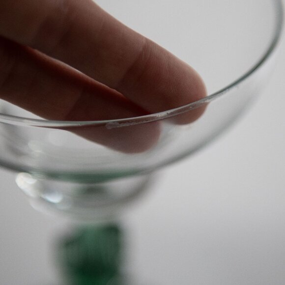 Set of 3 Vintage Cristal d'Arques Sleeping Siesta Man Cactus Margarita Glasses - Picture 9 of 9